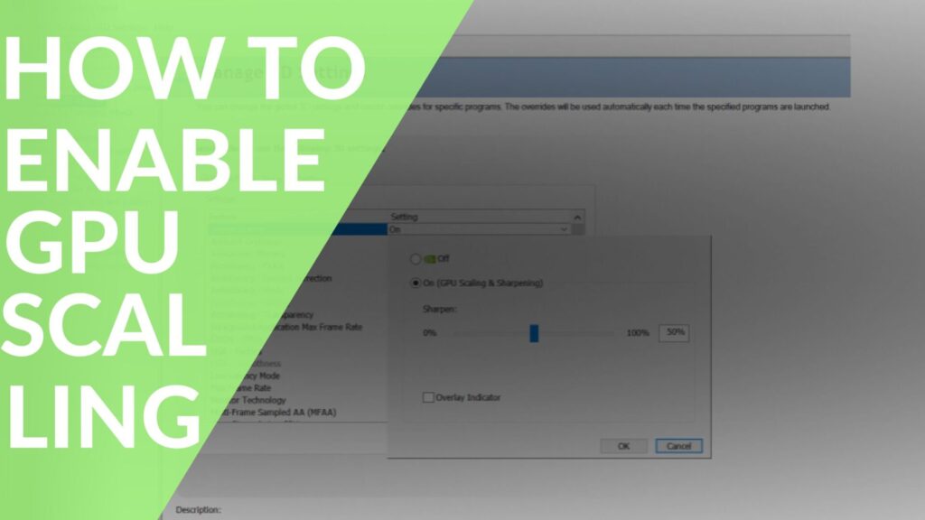 HOW TO ENABLE GPU SCALING