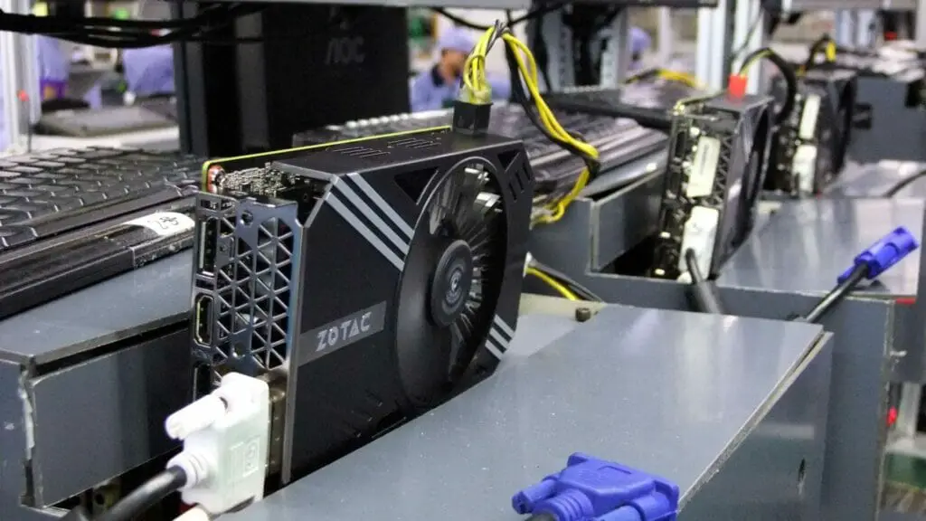 Manufacturing Process of Graphics Cards