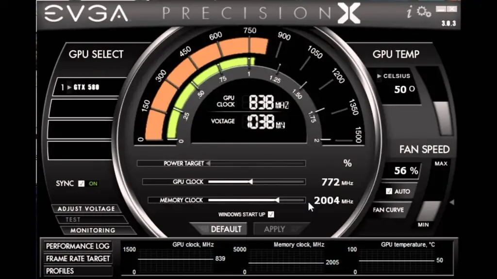 Overclock your graphics card 